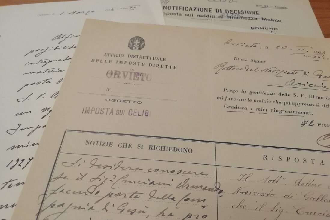 Tassa sul celibato Archivio Storico