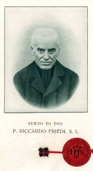 Reliquia di p. Riccardo Friedl, gesuita - Archivio Storico - Gesuiti, Provincia Euro-Mediterranea