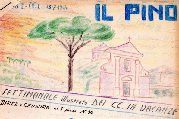 Copertina della rivista Il Pino dei novizi gesuiti - Archivio Storico - Gesuiti, Provincia Euro-Mediterranea